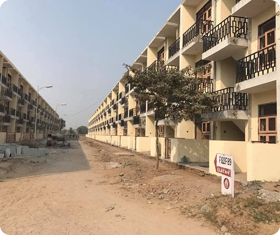 Construction of Housing board flats at Gurgaon